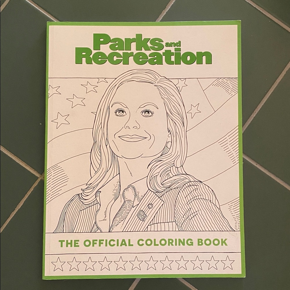 Parks and Recreation: The Official Coloring Book